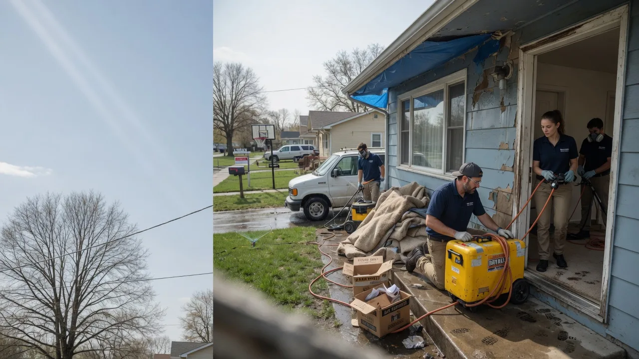Basement Flood Cleanup in Barrett, MN near me